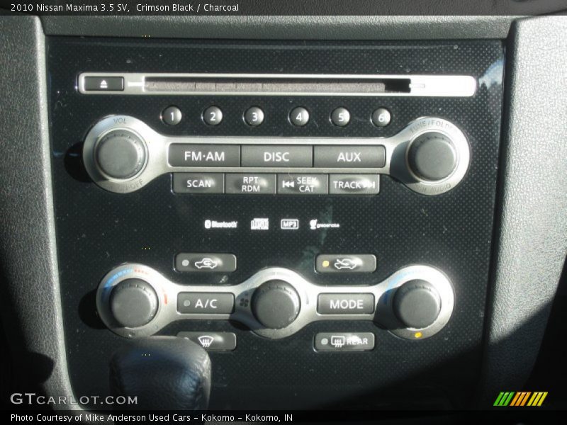 Crimson Black / Charcoal 2010 Nissan Maxima 3.5 SV
