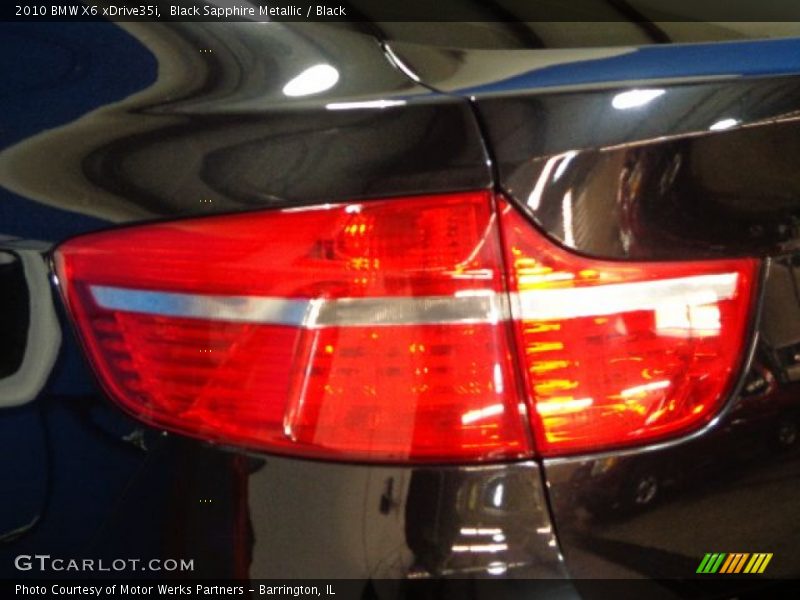 Black Sapphire Metallic / Black 2010 BMW X6 xDrive35i