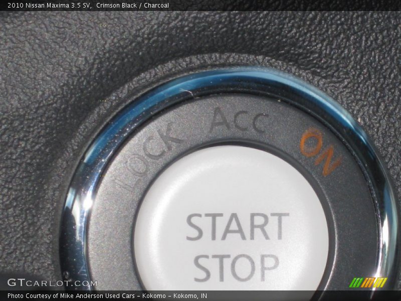 Crimson Black / Charcoal 2010 Nissan Maxima 3.5 SV