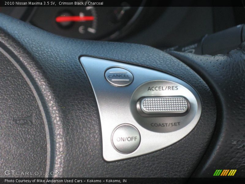 Crimson Black / Charcoal 2010 Nissan Maxima 3.5 SV