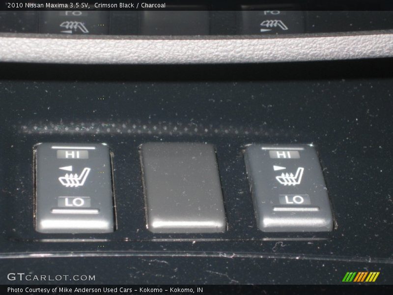 Crimson Black / Charcoal 2010 Nissan Maxima 3.5 SV