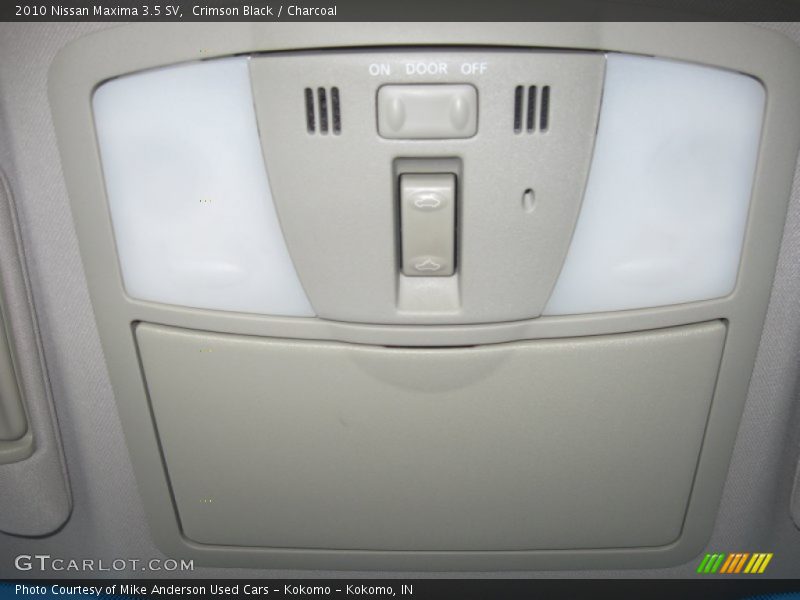 Crimson Black / Charcoal 2010 Nissan Maxima 3.5 SV