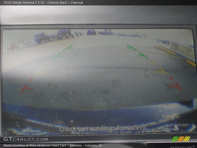 Crimson Black / Charcoal 2010 Nissan Maxima 3.5 SV