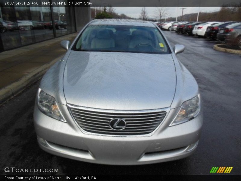 Mercury Metallic / Light Gray 2007 Lexus LS 460
