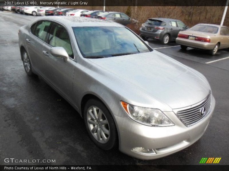 Mercury Metallic / Light Gray 2007 Lexus LS 460