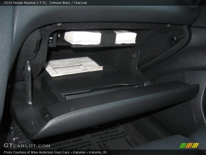 Crimson Black / Charcoal 2010 Nissan Maxima 3.5 SV