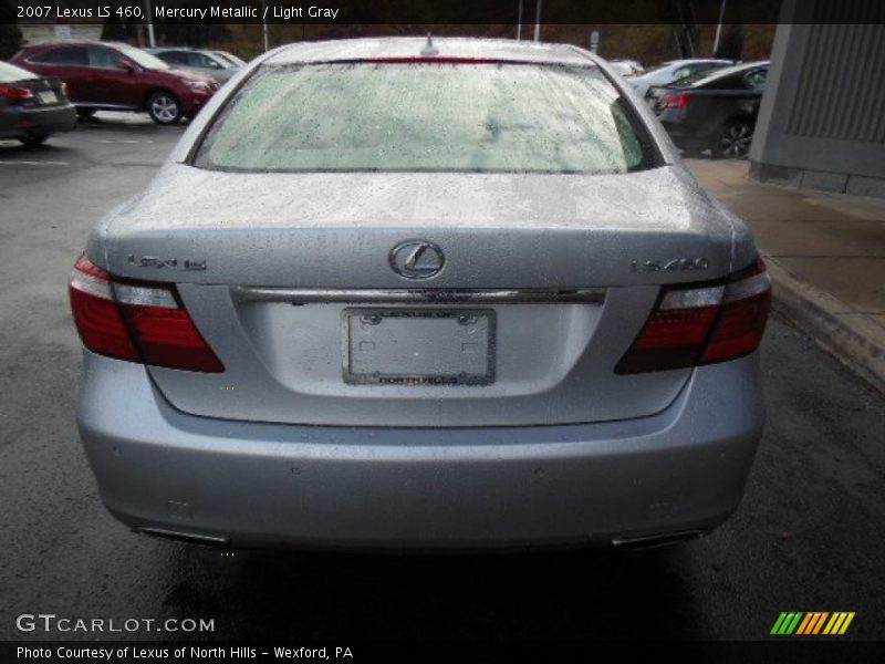 Mercury Metallic / Light Gray 2007 Lexus LS 460