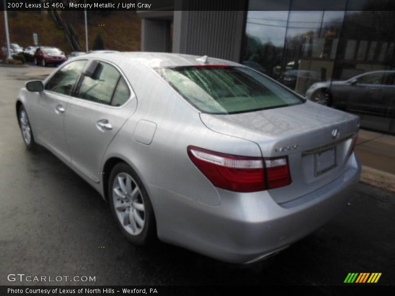 Mercury Metallic / Light Gray 2007 Lexus LS 460