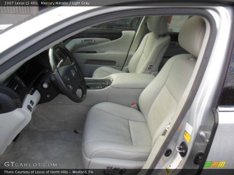 Mercury Metallic / Light Gray 2007 Lexus LS 460
