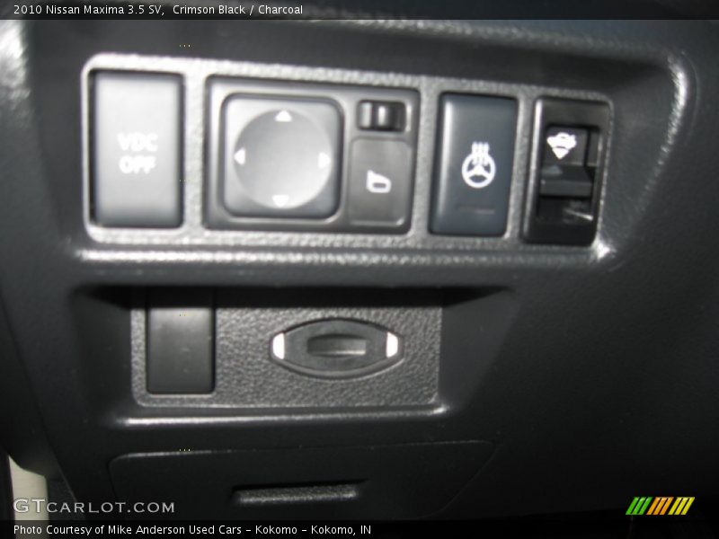 Crimson Black / Charcoal 2010 Nissan Maxima 3.5 SV