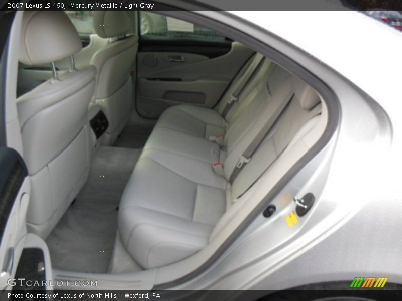 Mercury Metallic / Light Gray 2007 Lexus LS 460