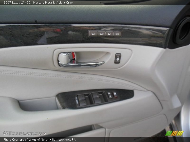 Mercury Metallic / Light Gray 2007 Lexus LS 460