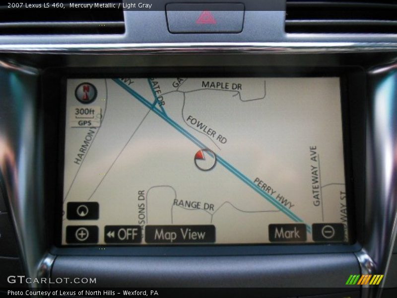 Mercury Metallic / Light Gray 2007 Lexus LS 460