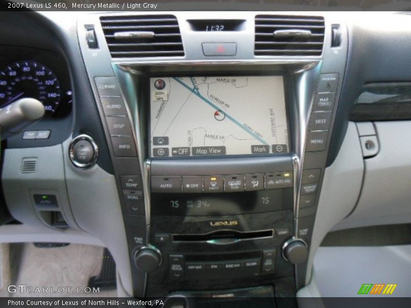 Mercury Metallic / Light Gray 2007 Lexus LS 460