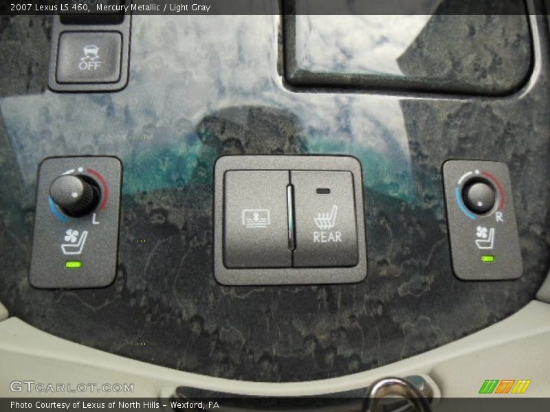 Mercury Metallic / Light Gray 2007 Lexus LS 460