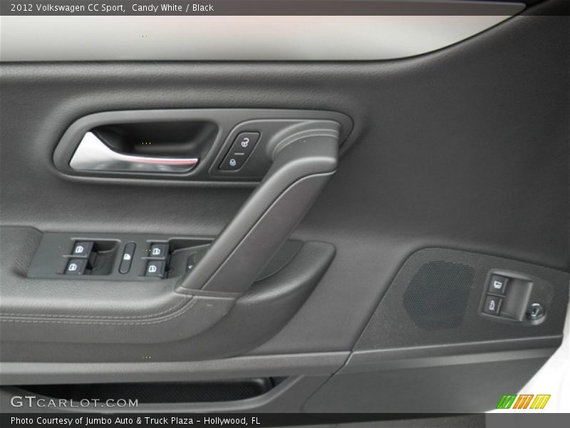 Candy White / Black 2012 Volkswagen CC Sport