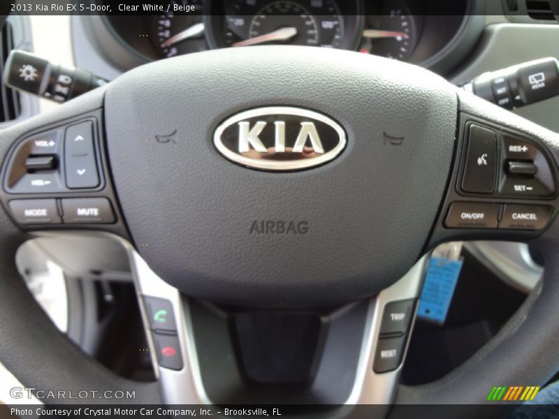  2013 Rio EX 5-Door Steering Wheel