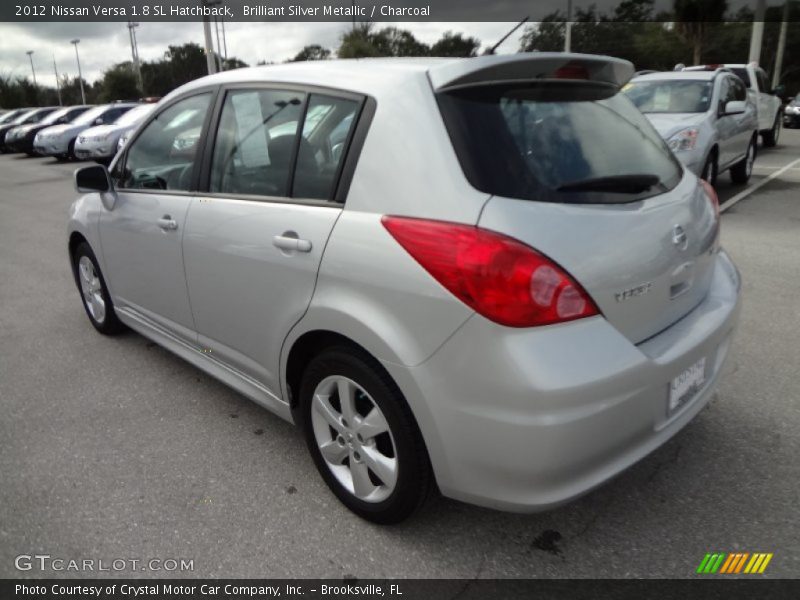  2012 Versa 1.8 SL Hatchback Brilliant Silver Metallic