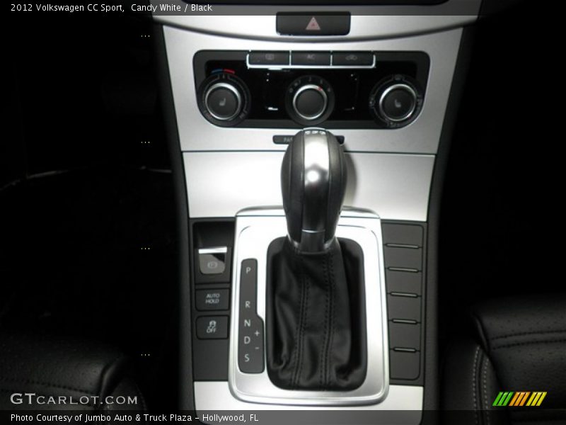 Candy White / Black 2012 Volkswagen CC Sport
