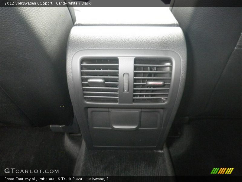 Candy White / Black 2012 Volkswagen CC Sport