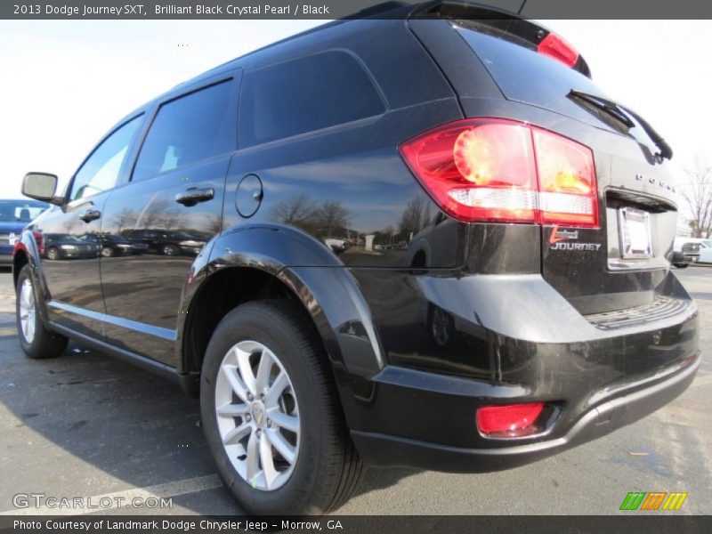 Brilliant Black Crystal Pearl / Black 2013 Dodge Journey SXT