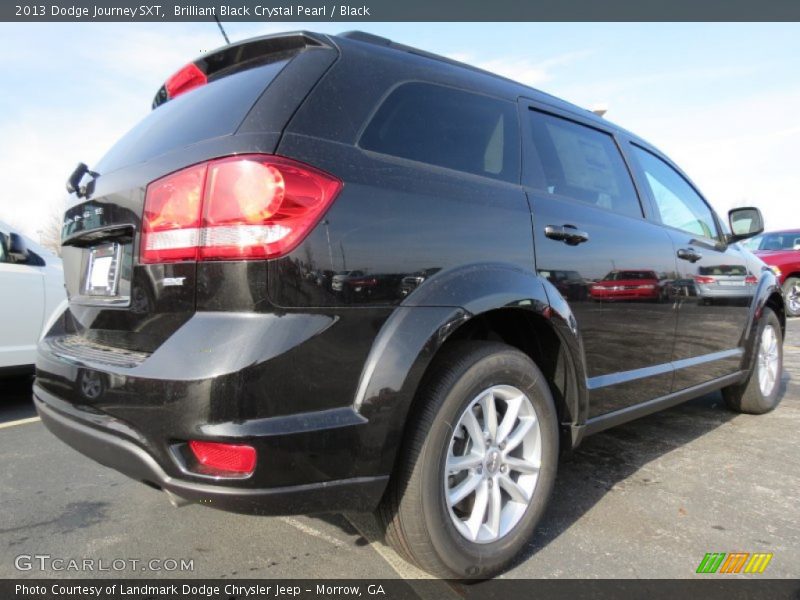 Brilliant Black Crystal Pearl / Black 2013 Dodge Journey SXT