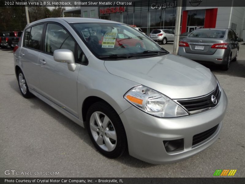 Front 3/4 View of 2012 Versa 1.8 SL Hatchback
