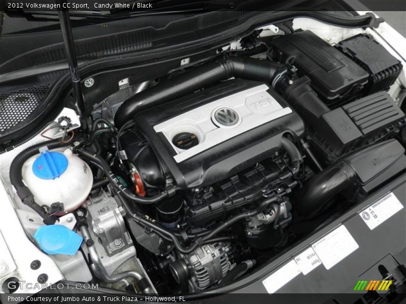 Candy White / Black 2012 Volkswagen CC Sport