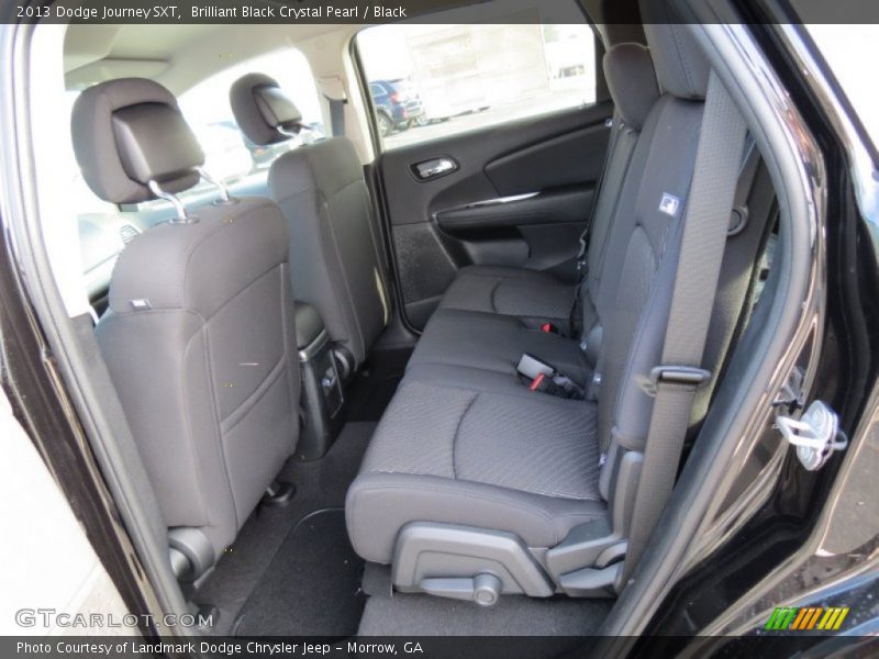 Brilliant Black Crystal Pearl / Black 2013 Dodge Journey SXT