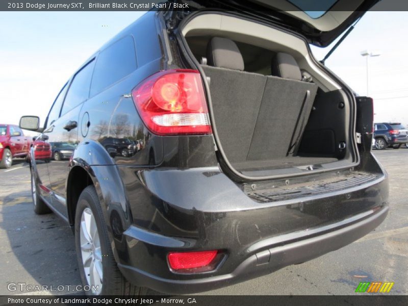 Brilliant Black Crystal Pearl / Black 2013 Dodge Journey SXT