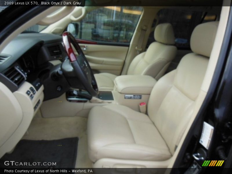 Black Onyx / Dark Gray 2009 Lexus LX 570