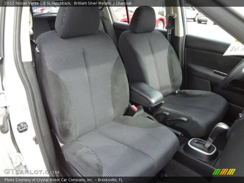 Front Seat of 2012 Versa 1.8 SL Hatchback