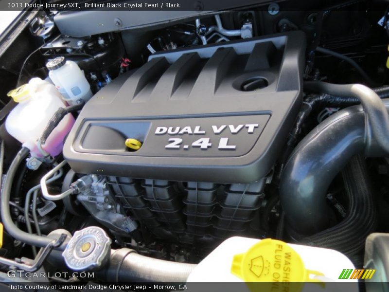 Brilliant Black Crystal Pearl / Black 2013 Dodge Journey SXT