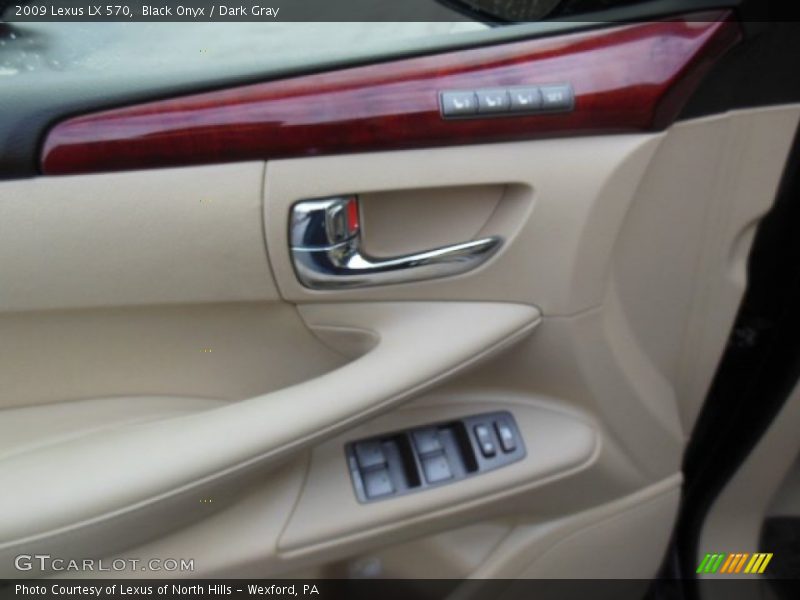 Black Onyx / Dark Gray 2009 Lexus LX 570