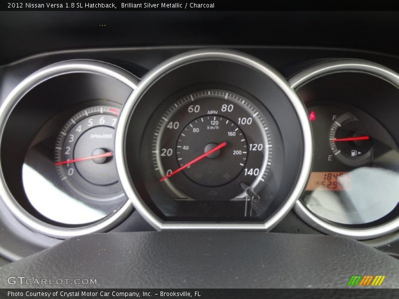  2012 Versa 1.8 SL Hatchback 1.8 SL Hatchback Gauges