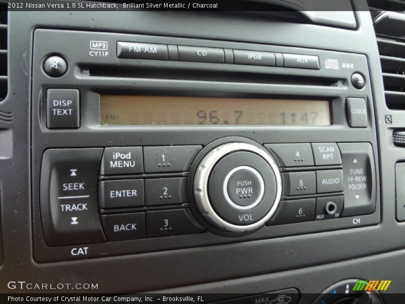 Audio System of 2012 Versa 1.8 SL Hatchback