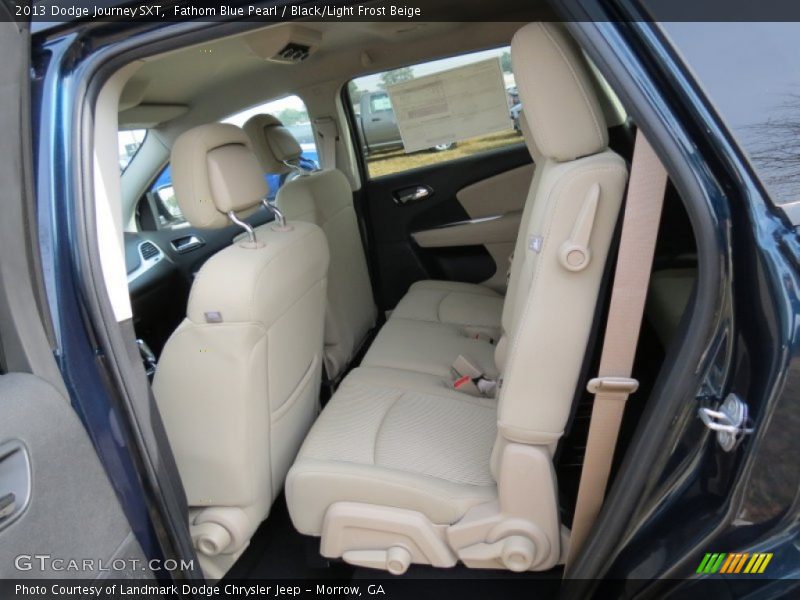 Fathom Blue Pearl / Black/Light Frost Beige 2013 Dodge Journey SXT