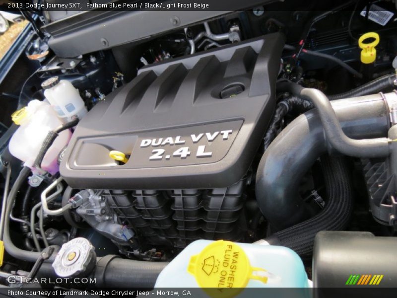 Fathom Blue Pearl / Black/Light Frost Beige 2013 Dodge Journey SXT