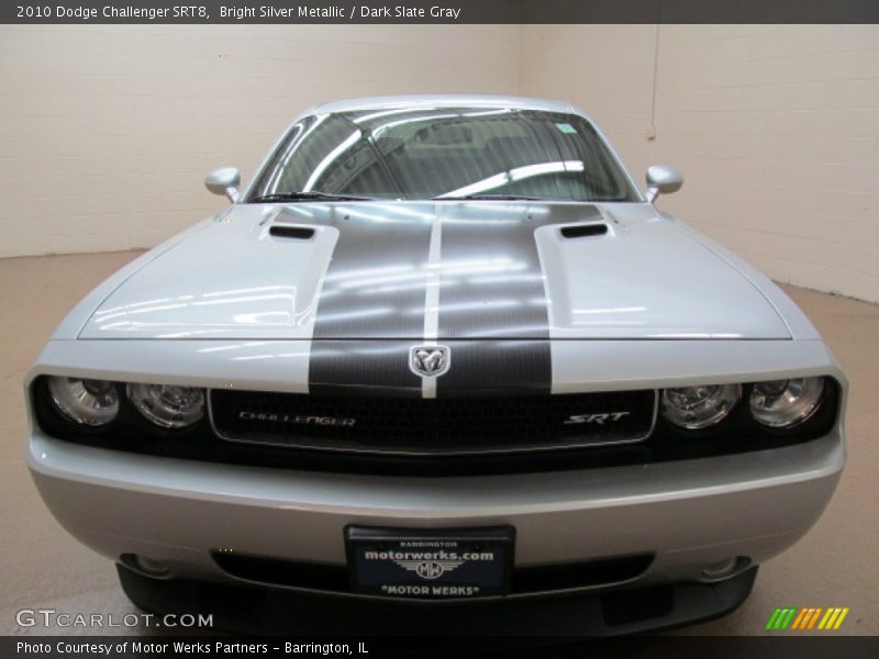 Bright Silver Metallic / Dark Slate Gray 2010 Dodge Challenger SRT8