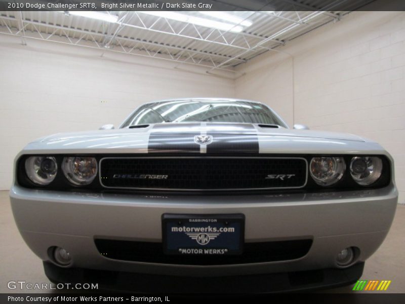 Bright Silver Metallic / Dark Slate Gray 2010 Dodge Challenger SRT8