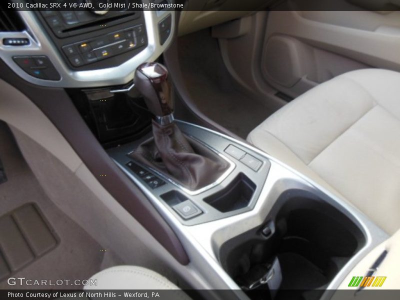 Gold Mist / Shale/Brownstone 2010 Cadillac SRX 4 V6 AWD