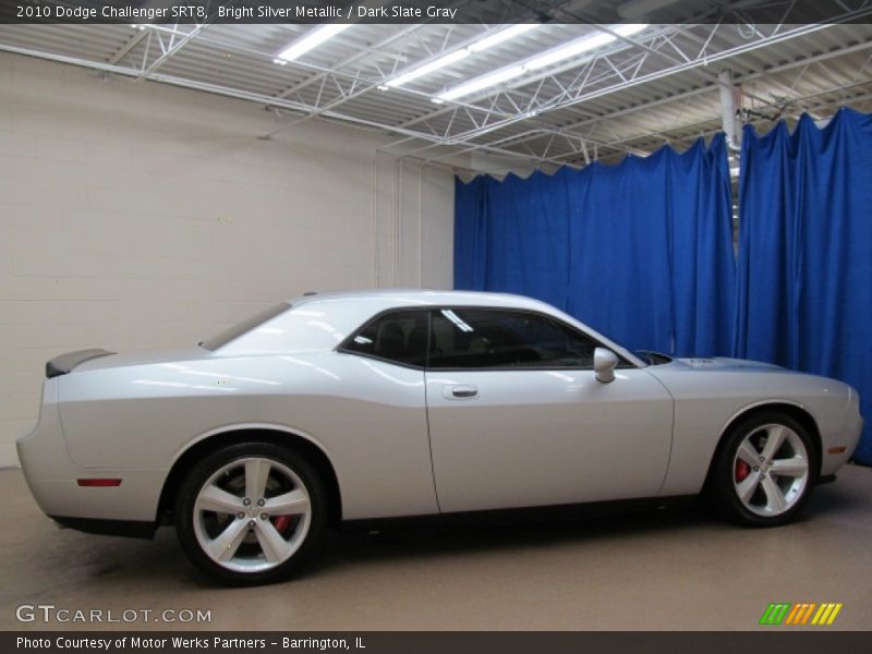 Bright Silver Metallic / Dark Slate Gray 2010 Dodge Challenger SRT8