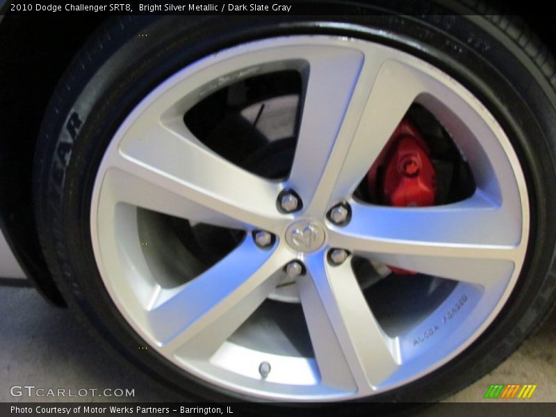 Bright Silver Metallic / Dark Slate Gray 2010 Dodge Challenger SRT8