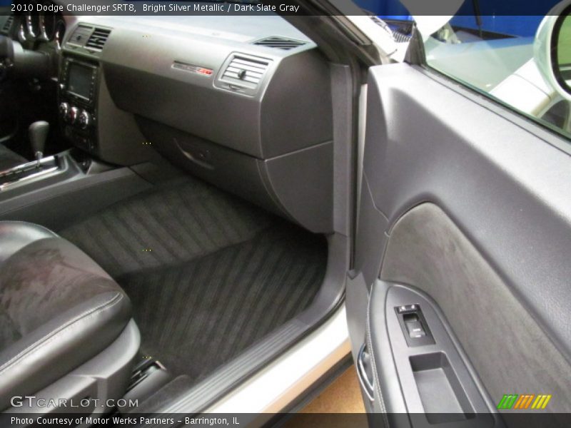 Bright Silver Metallic / Dark Slate Gray 2010 Dodge Challenger SRT8