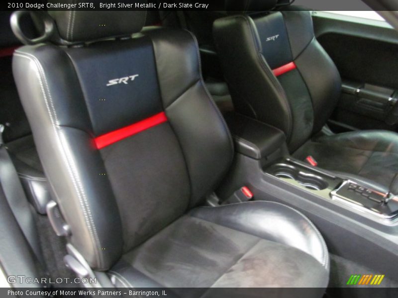 Bright Silver Metallic / Dark Slate Gray 2010 Dodge Challenger SRT8