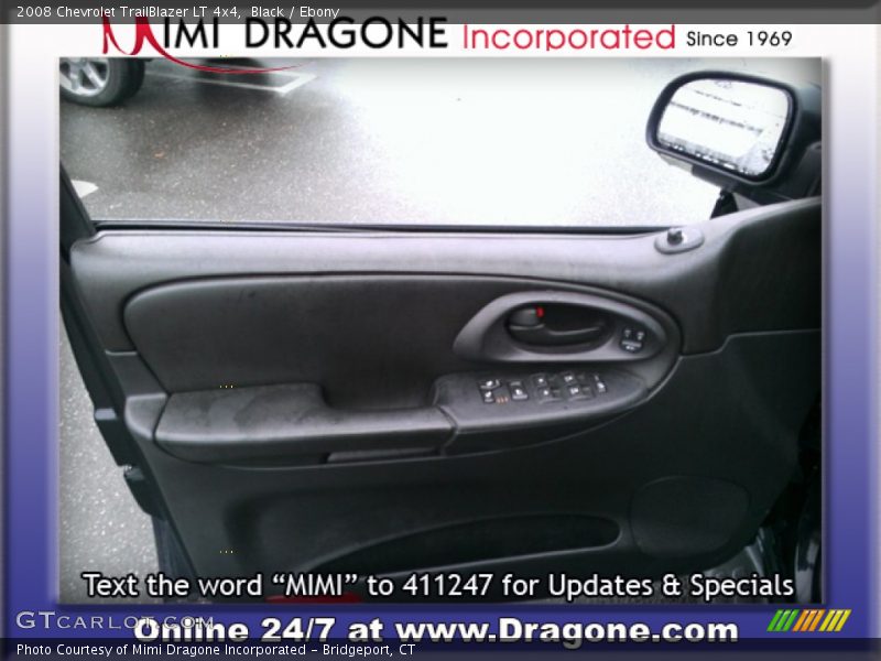 Black / Ebony 2008 Chevrolet TrailBlazer LT 4x4