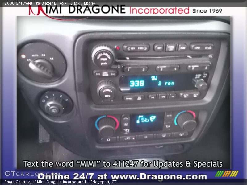 Black / Ebony 2008 Chevrolet TrailBlazer LT 4x4