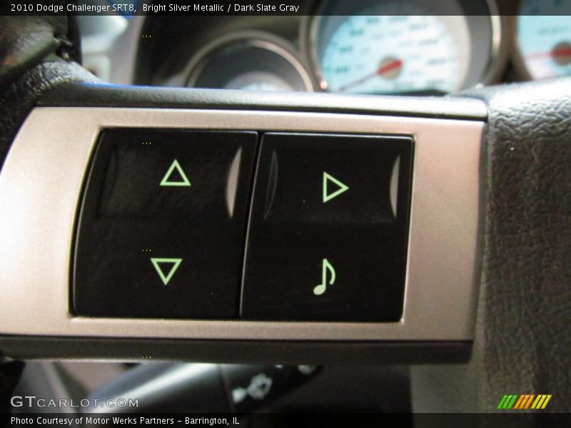 Bright Silver Metallic / Dark Slate Gray 2010 Dodge Challenger SRT8