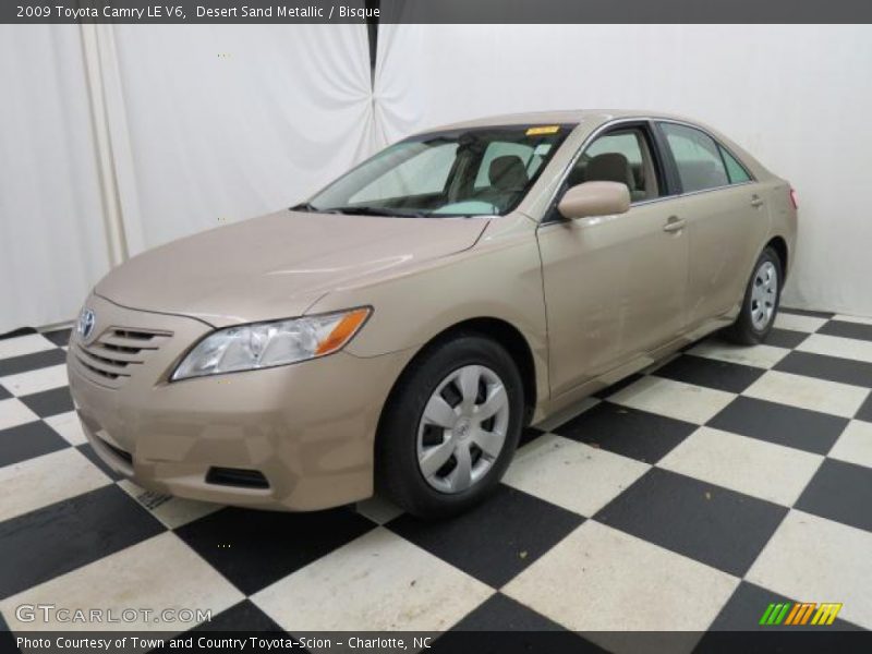 Desert Sand Metallic / Bisque 2009 Toyota Camry LE V6