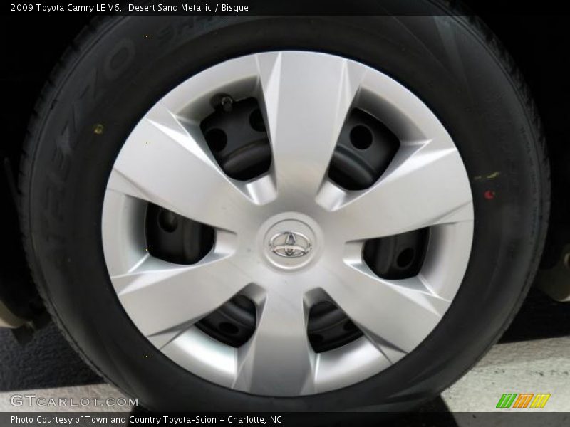 Desert Sand Metallic / Bisque 2009 Toyota Camry LE V6